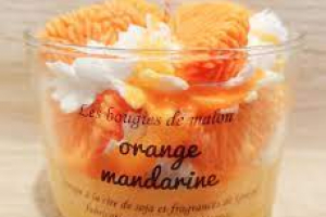 Bougie de Malou orange mandarine